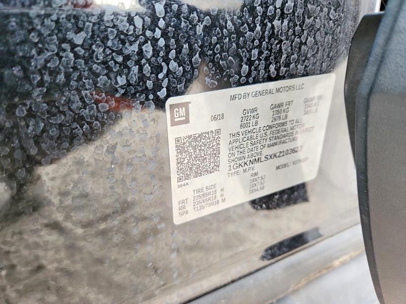 Aukcja sprzedaży 2019 Gmc Acadia, vin: 1GKKNMLSXKZ103623, numer aukcji: 57937626