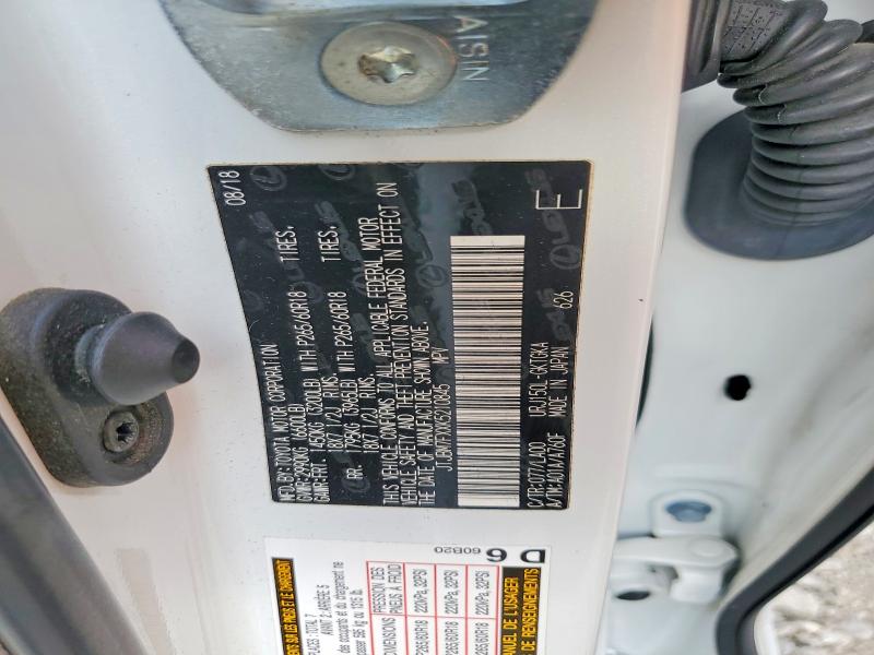 Продаж на аукціоні авто 2019 Lexus Gx, vin: JTJBM7FXXK5210845, номер лоту: 56341966