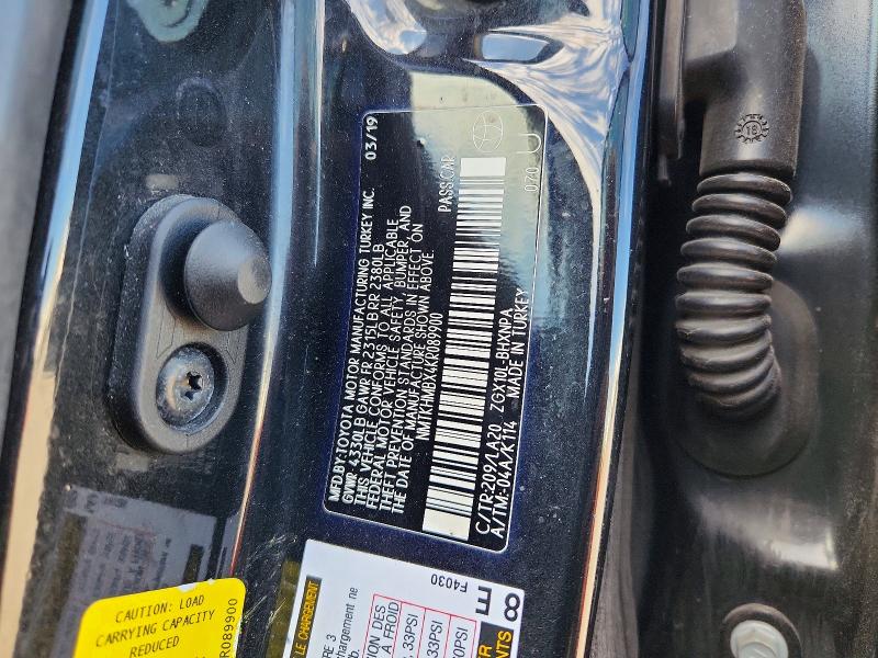Продажа на аукционе авто 2019 Toyota C-hr, vin: NMTKHMBX4KR089900, номер лота: 56974376