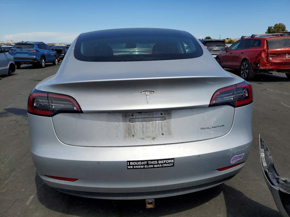 2018 Tesla Model 3 მანქანა იყიდება აუქციონზე, vin: 5YJ3E1EB4JF091193, აუქციონის ნომერი: 85449145
