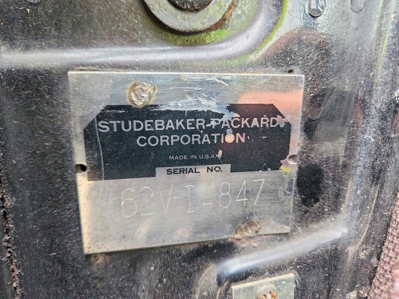 58454506 :رقم المزاد ، 62VI4847 vin ، 1962 Studebaker Uk مزاد بيع