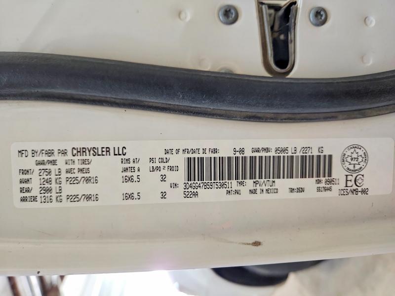 Продаж на аукціоні авто 2009 Dodge Journey, vin: 3D4GG47B59T530511, номер лоту: 56719446