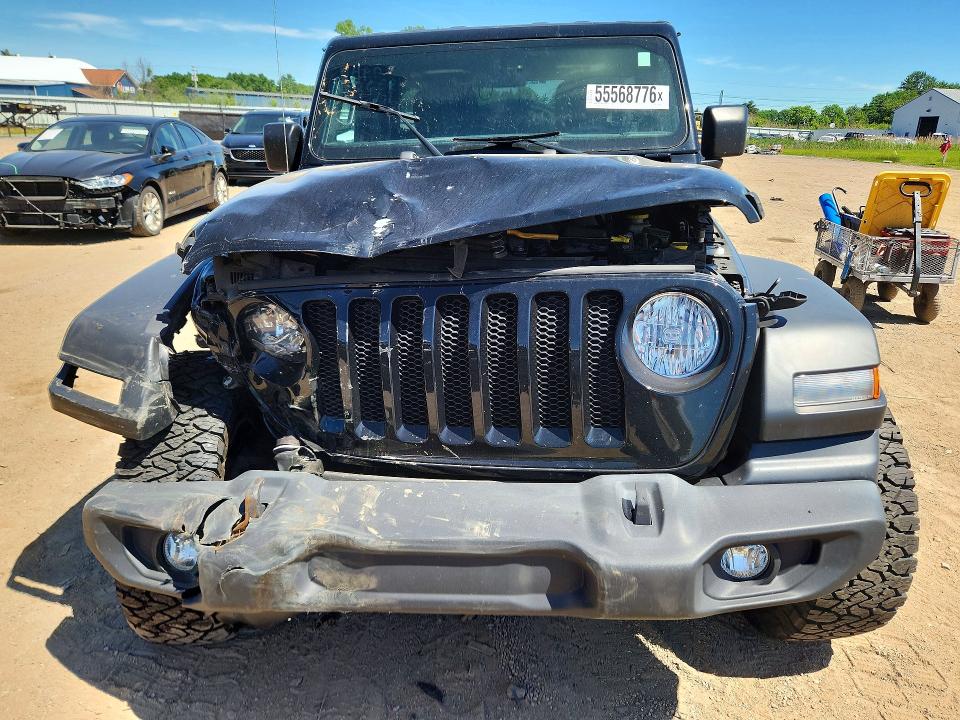 55568776 :رقم المزاد ، 1C4HJXDG4NW142288 vin ، 2022 Jeep Wrangler Unlimited مزاد بيع