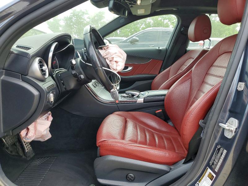 56890216 :رقم المزاد ، 55SWF4KB2GU097601 vin ، 2016 Mercedes-benz C مزاد بيع
