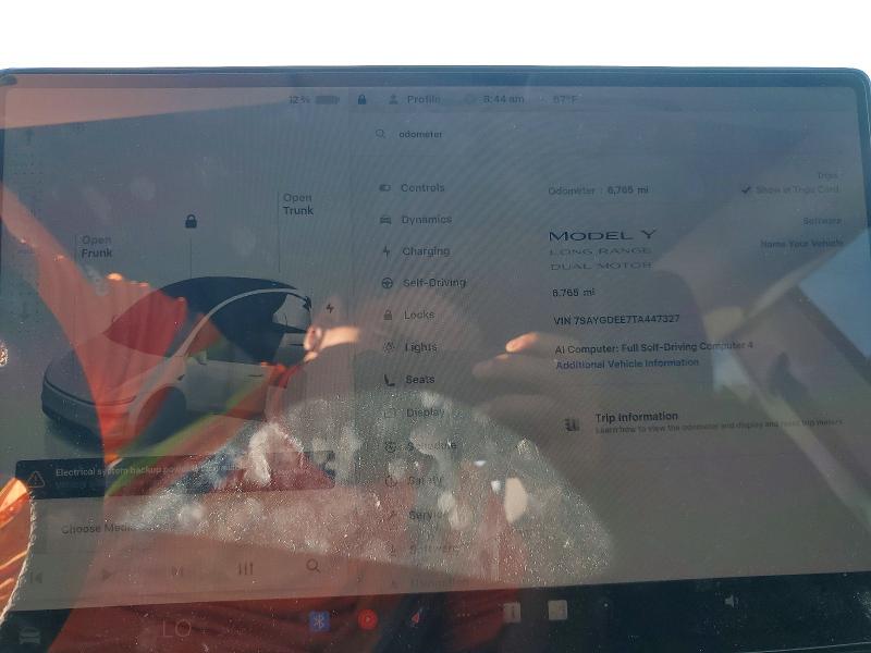 Aukcja sprzedaży 2026 Tesla Model Y, vin: 7SAYGDEE7TA447327, numer aukcji: 55942346
