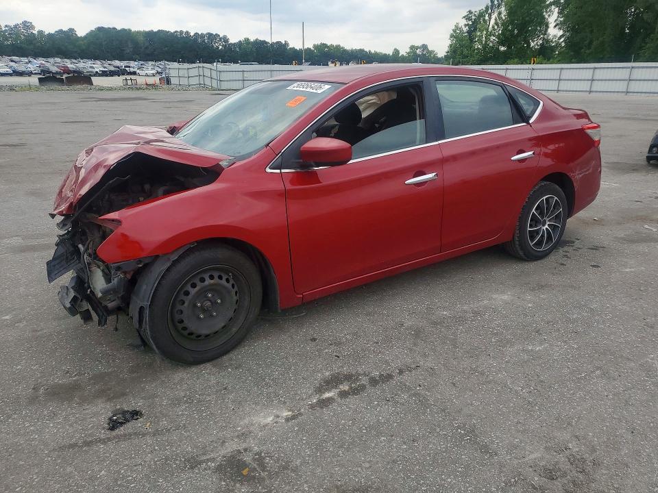 2013 Nissan Sentra მანქანა იყიდება აუქციონზე, vin: 3N1AB7AP9DL639234, აუქციონის ნომერი: 56956406