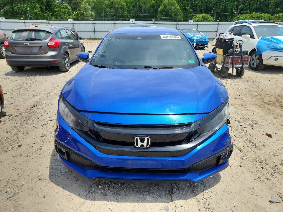 Продаж на аукціоні авто 2020 Honda Civic, vin: 19XFC2E82LE013131, номер лоту: 55214656