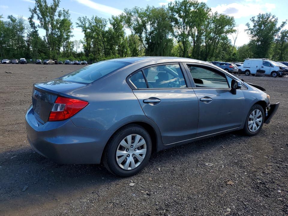 Продаж на аукціоні авто 2012 Honda Civic, vin: 19XFB2F54CE365781, номер лоту: 57569796