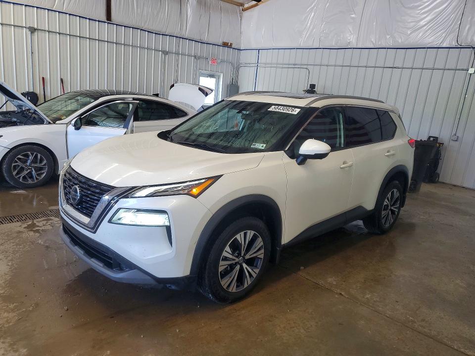 58430926 :رقم المزاد ، 5N1AT3BB2MC741570 vin ، 2021 Nissan Rogue مزاد بيع