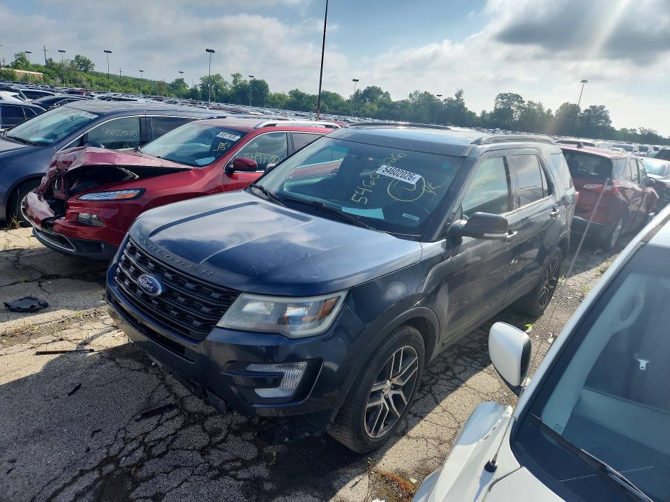 Продажа на аукционе авто 2017 Ford Explorer, vin: 1FM5K8GTXHGA58033, номер лота: 54602026