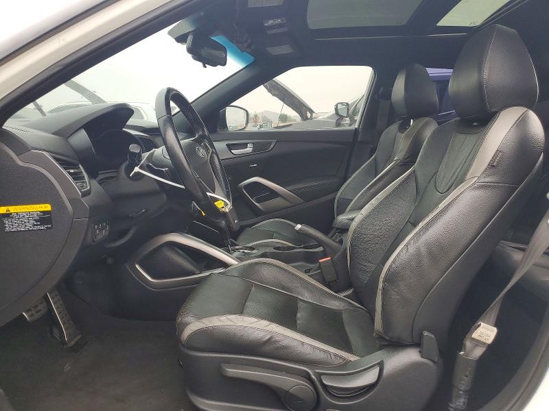 2016 Hyundai Veloster მანქანა იყიდება აუქციონზე, vin: KMHTC6AE0GU282172, აუქციონის ნომერი: 58312096