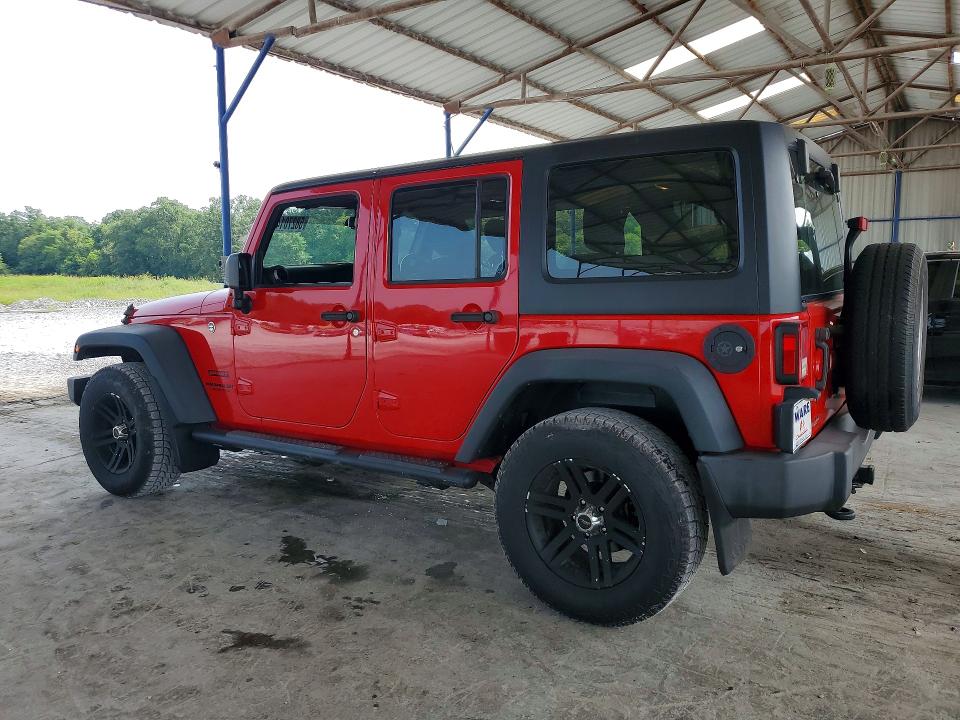 Продажа на аукционе авто 2016 Jeep Wrangler Unlimited, vin: 1C4BJWKG6GL107534, номер лота: 58270146