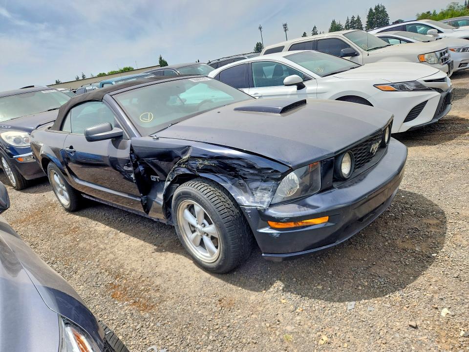55067216 :رقم المزاد ، 1ZVHT85H175347399 vin ، 2007 Ford Mustang مزاد بيع
