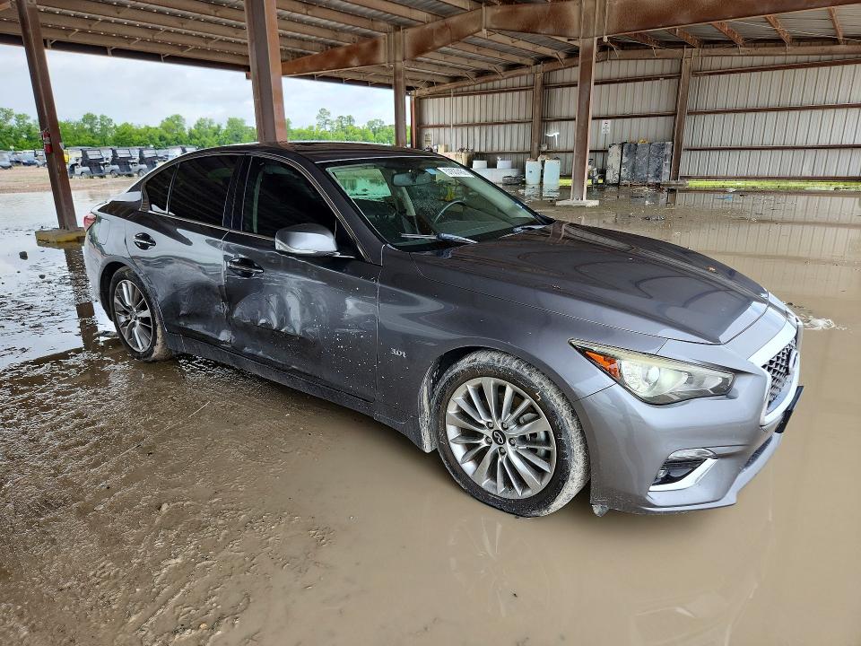 2019 Infiniti Q50 მანქანა იყიდება აუქციონზე, vin: JN1EV7AP9KM542191, აუქციონის ნომერი: 57637456