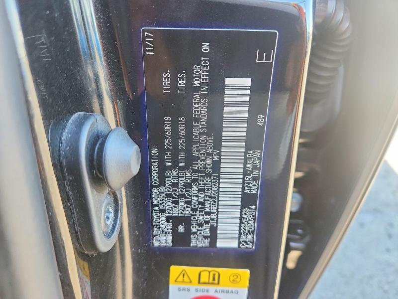 2018 Lexus Nx მანქანა იყიდება აუქციონზე, vin: JTJBJRBZ2J2082371, აუქციონის ნომერი: 57257146