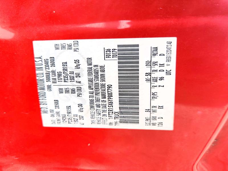2000 Ford Ranger მანქანა იყიდება აუქციონზე, vin: 1FTZR15X6YPB87790, აუქციონის ნომერი: 58438466