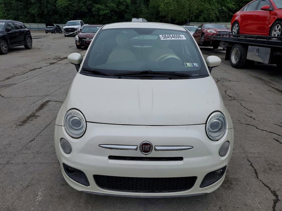 Продажа на аукционе авто 2015 Fiat 500, vin: 3C3CFFBR4FT545922, номер лота: 58454606