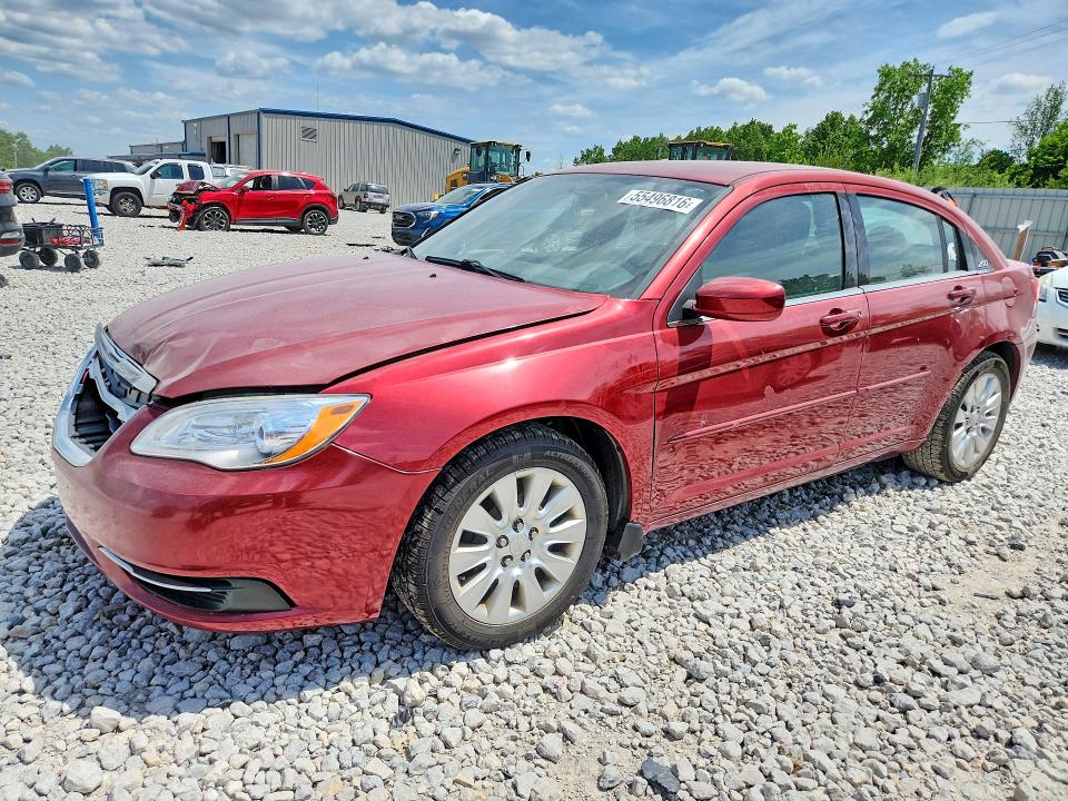 2013 Chrysler 200 მანქანა იყიდება აუქციონზე, vin: 1C3CCBAG6DN624734, აუქციონის ნომერი: 55496816