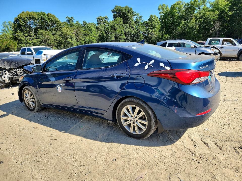 2015 Hyundai Elantra მანქანა იყიდება აუქციონზე, vin: KMHDH4AE4FU298464, აუქციონის ნომერი: 56041676