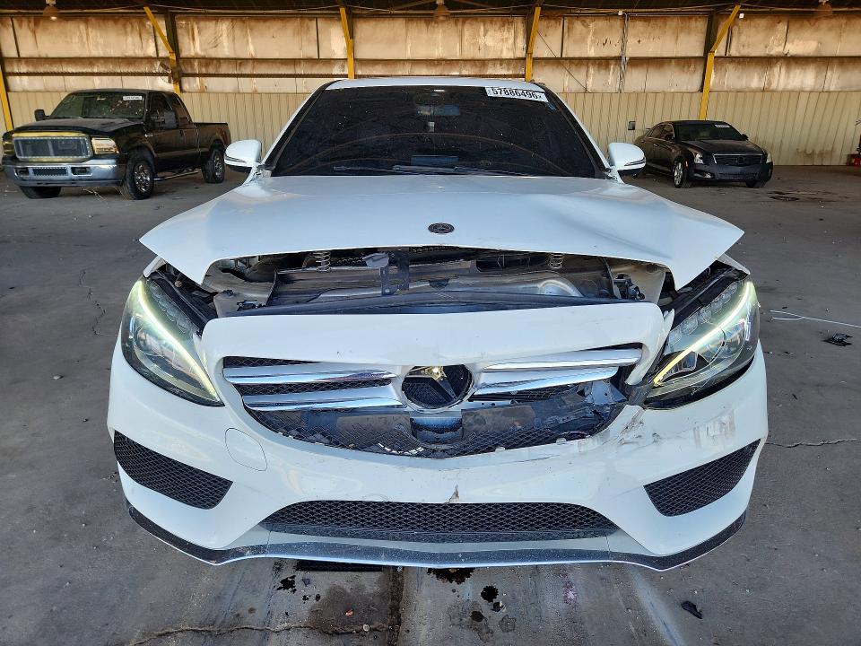 57886496 :رقم المزاد ، 55SWF4JBXJU279538 vin ، 2018 Mercedes-benz C مزاد بيع