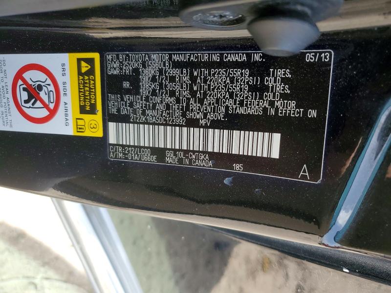 Продаж на аукціоні авто 2013 Lexus Rx, vin: 2T2ZK1BA5DC123992, номер лоту: 41633116