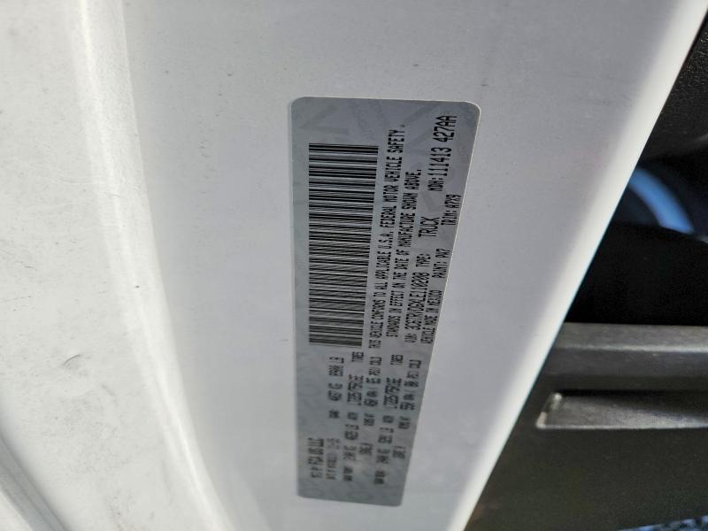 57716036 :رقم المزاد ، 3C6TRVDGXLE110208 vin ، 2020 Ram Promaster 2500 مزاد بيع