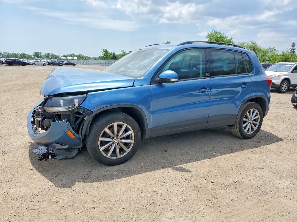 Auction sale of the 2017 Volkswagen Tiguan, vin: WVGNV7AX1HK028994, lot number: 54724436