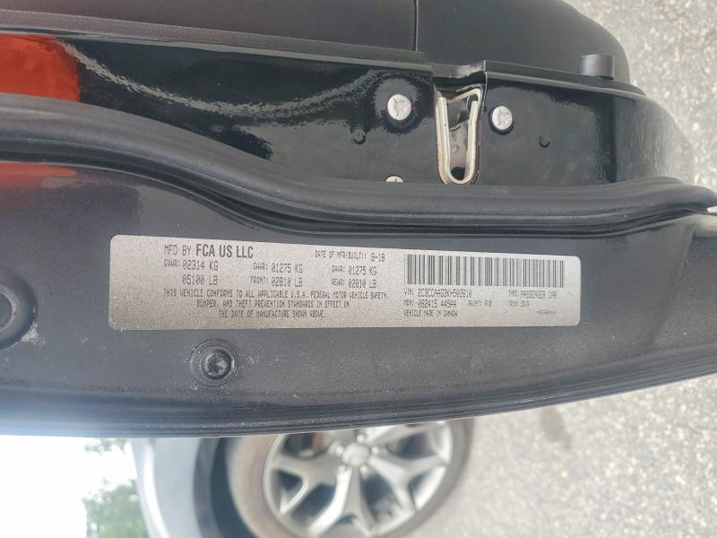 2019 Chrysler 300 მანქანა იყიდება აუქციონზე, vin: 2C3CCAAG3KH502610, აუქციონის ნომერი: 57667766