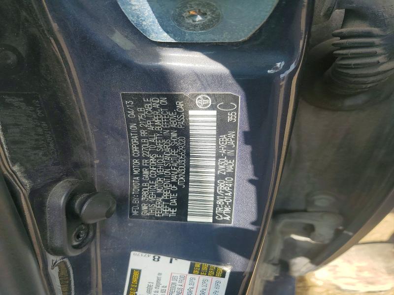56816126 :رقم المزاد ، JTDKN3DU3D5629320 vin ، 2013 Toyota Prius مزاد بيع