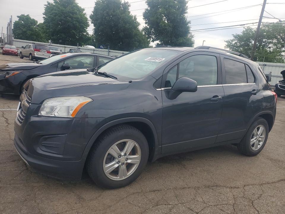 2016 Chevrolet Trax მანქანა იყიდება აუქციონზე, vin: 3GNCJLSB0GL261692, აუქციონის ნომერი: 55585916