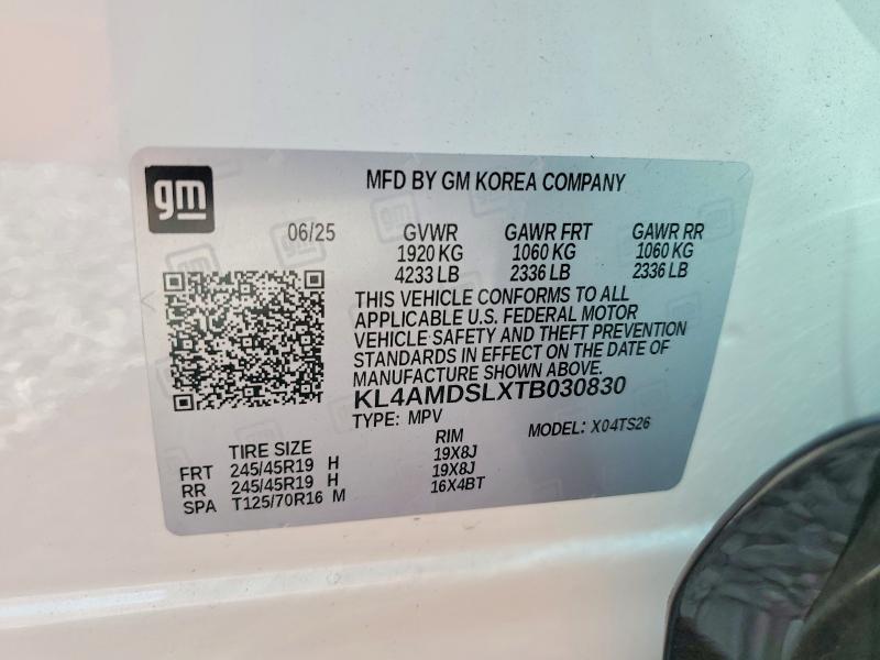 Aukcja sprzedaży 2026 Buick Encore Gx, vin: KL4AMDSLXTB030830, numer aukcji: 56443006