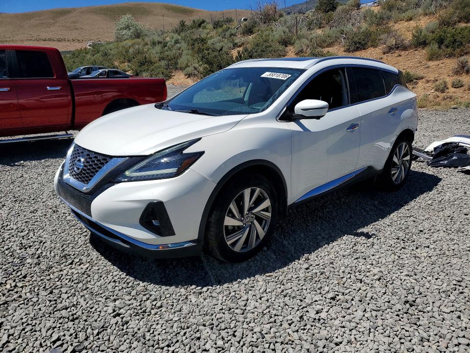 55818706 :رقم المزاد ، 5N1AZ2CSXLN110947 vin ، 2020 Nissan Murano مزاد بيع