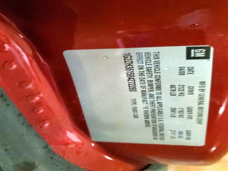 Aukcja sprzedaży 2008 Pontiac G6, vin: 1G2ZH361584272280, numer aukcji: 55947876