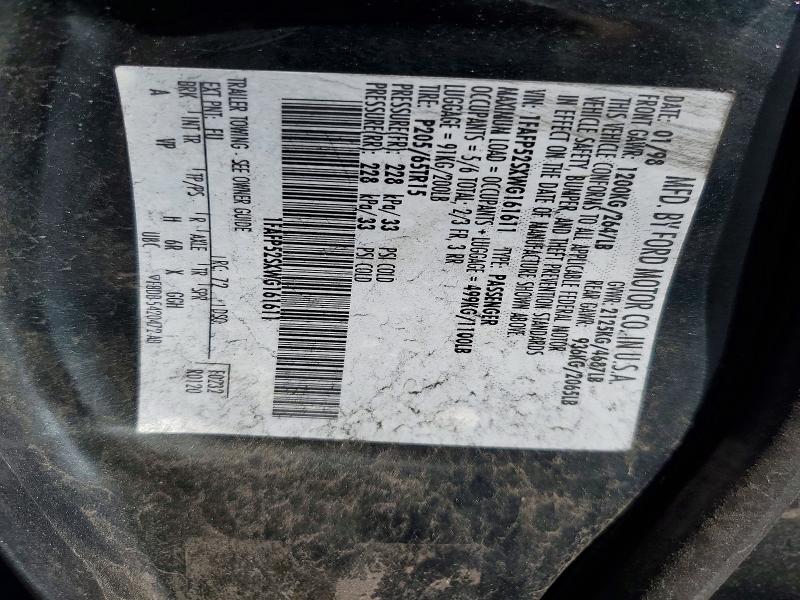 55892546 :رقم المزاد ، 1FAFP52SXWG161611 vin ، 1998 Ford Taurus مزاد بيع