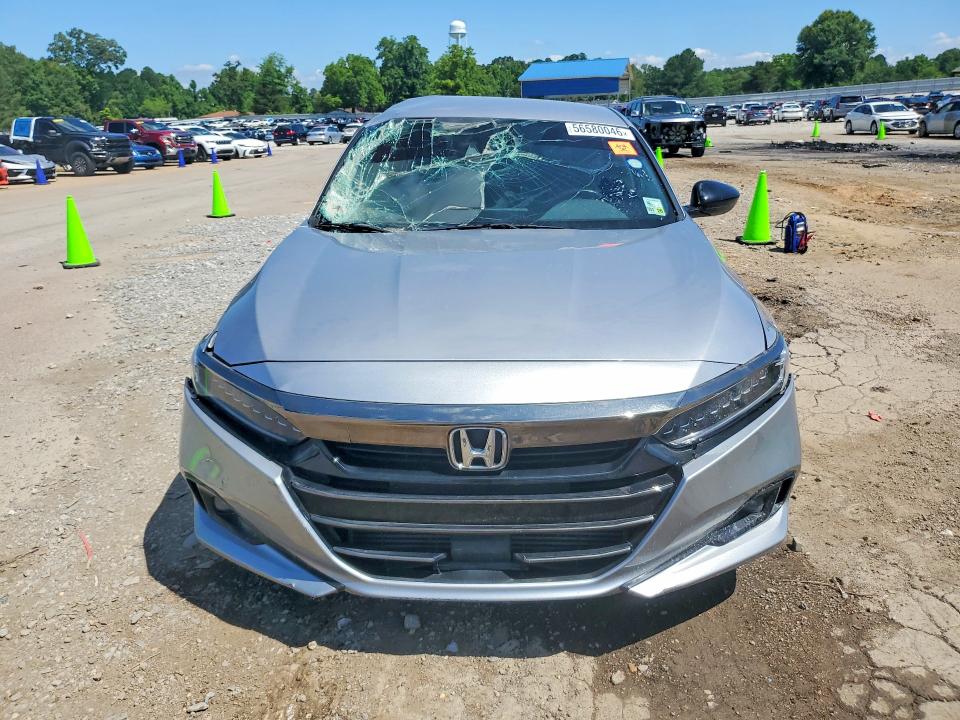 56580046 :رقم المزاد ، 1HGCV1F49MA011353 vin ، 2021 Honda Accord مزاد بيع