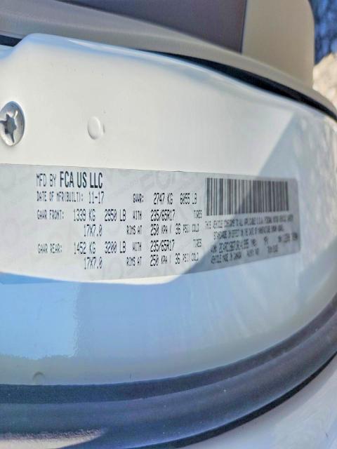 2018 Chrysler Pacifica მანქანა იყიდება აუქციონზე, vin: 2C4RC1BG7JR141895, აუქციონის ნომერი: 58514786