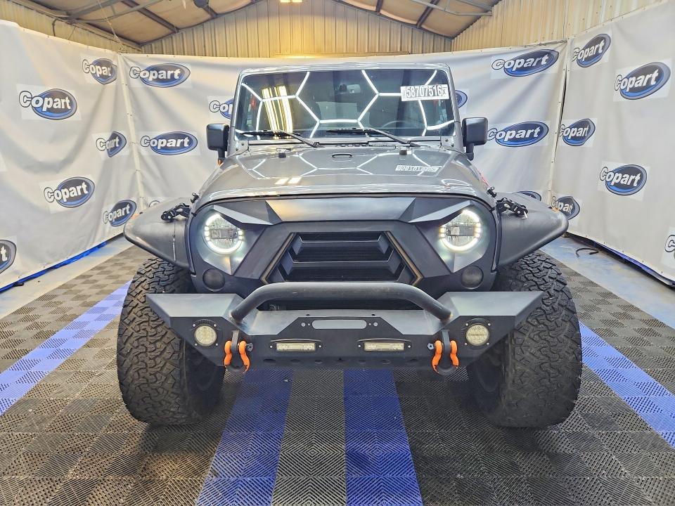 2014 Jeep Wrangler Unlimited მანქანა იყიდება აუქციონზე, vin: 1C4BJWDG6EL270288, აუქციონის ნომერი: 58707516