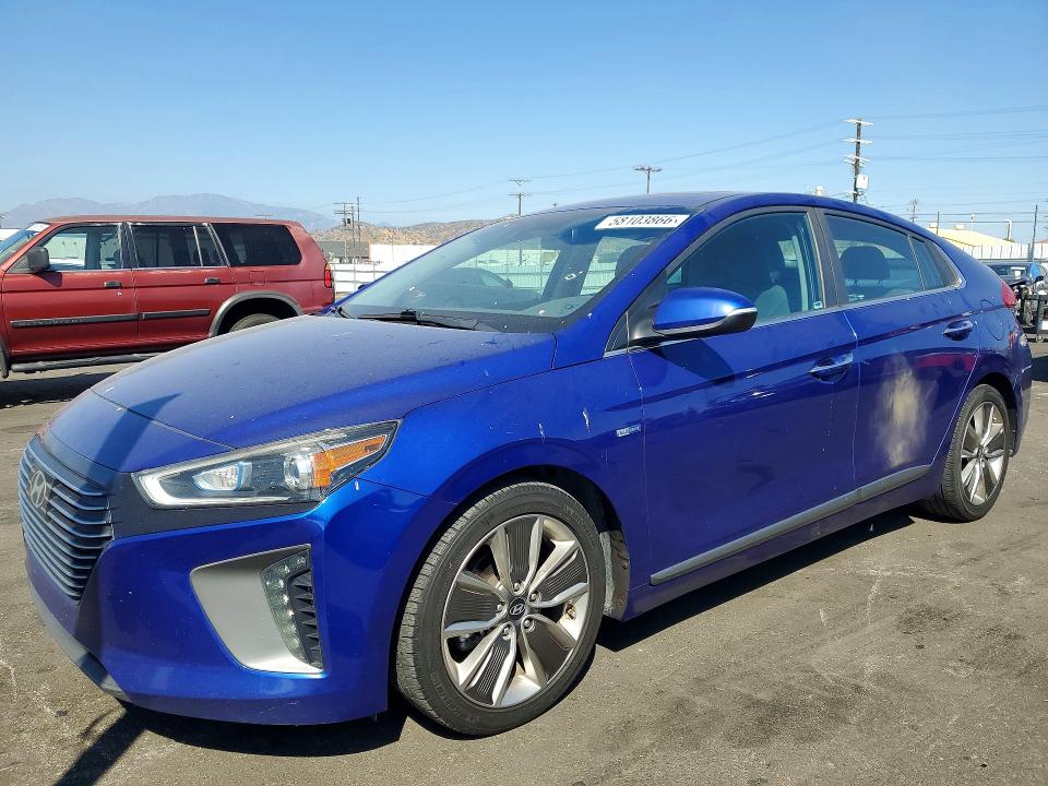 2019 Hyundai Ioniq მანქანა იყიდება აუქციონზე, vin: KMHC05LC6KU128041, აუქციონის ნომერი: 58103866
