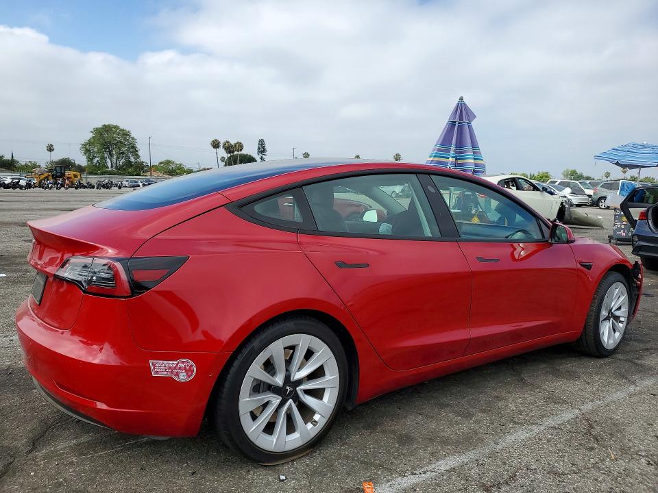 58251486 :رقم المزاد ، 5YJ3E1EA9MF920108 vin ، 2021 Tesla Model 3 مزاد بيع