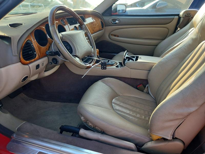 1999 Jaguar Xk8 მანქანა იყიდება აუქციონზე, vin: SAJGX2044XC037183, აუქციონის ნომერი: 58405196