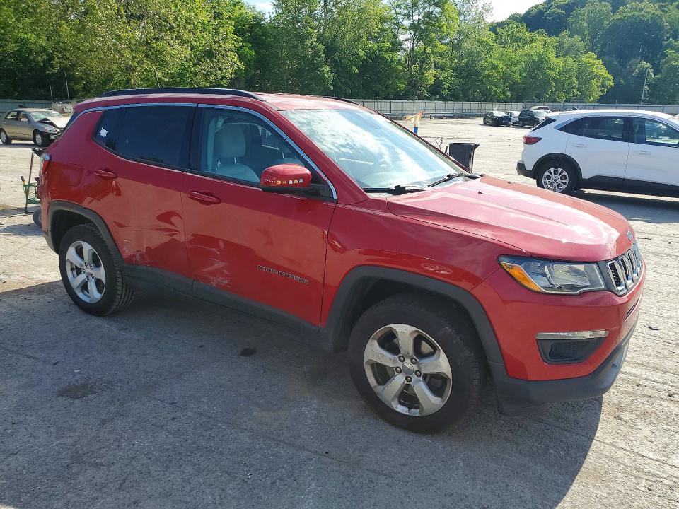 Продажа на аукционе авто 2019 Jeep Compass, vin: 3C4NJDBB9KT790607, номер лота: 55632206