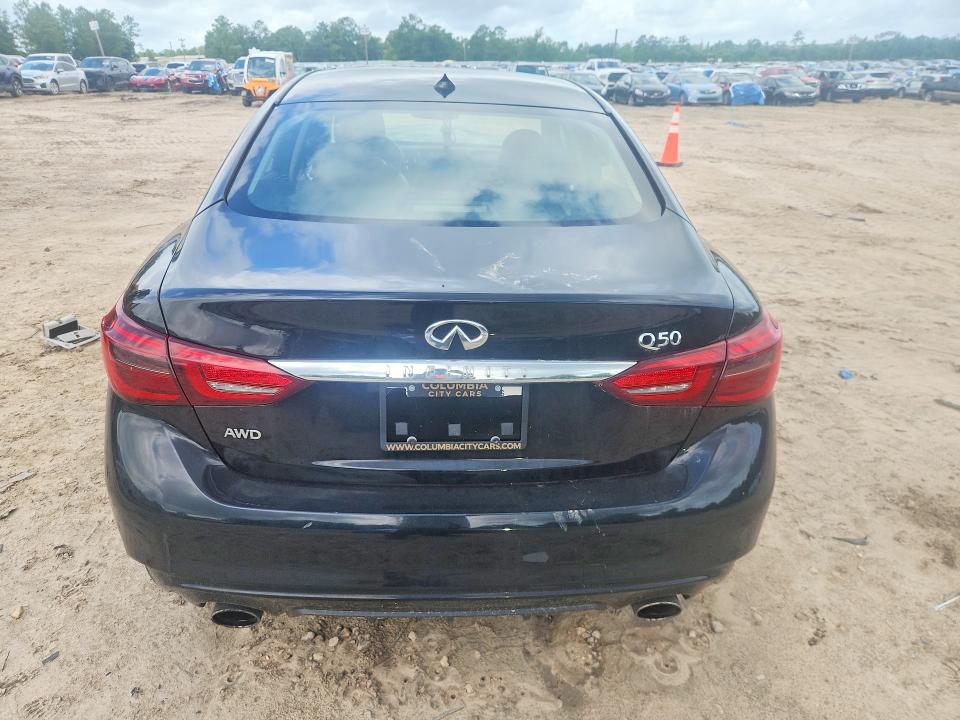 58006386 :رقم المزاد ، JN1EV7AR9JM443838 vin ، 2018 Infiniti Q50 مزاد بيع