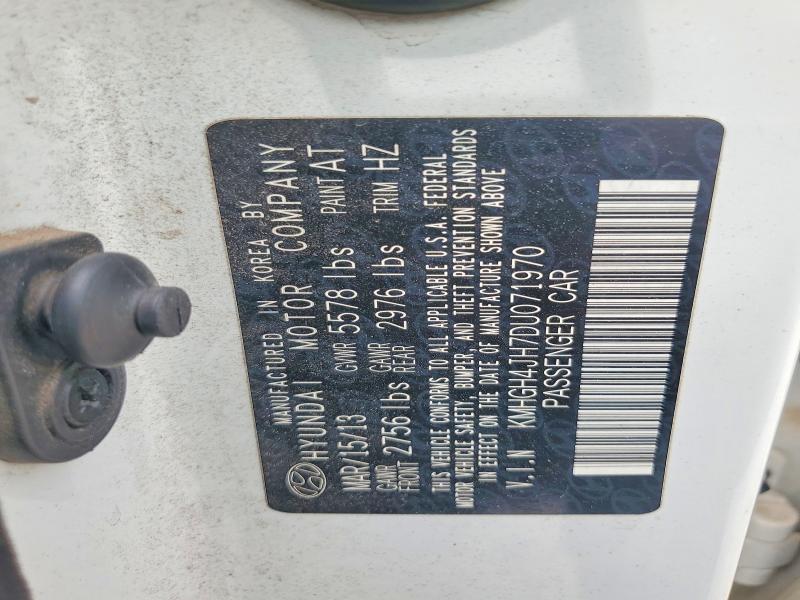 Продаж на аукціоні авто 2013 Hyundai Equus, vin: KMHGH4JH7DU071970, номер лоту: 55902196