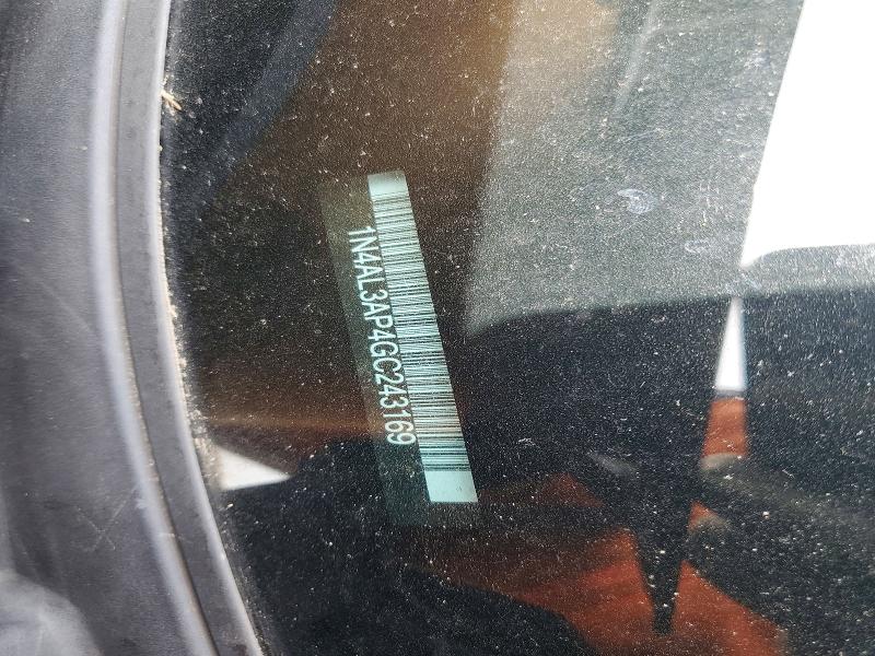 Продажа на аукционе авто 2016 Nissan Altima, vin: 1N4AL3AP4GC243169, номер лота: 58140166