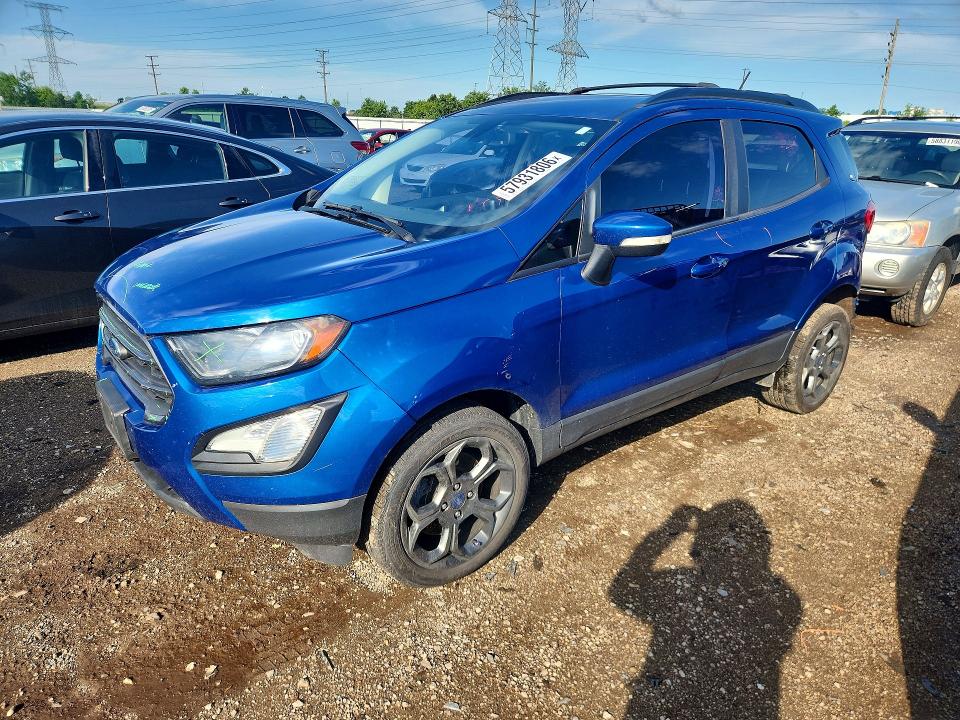 2018 Ford Ecosport მანქანა იყიდება აუქციონზე, vin: MAJ6P1CL8JC247192, აუქციონის ნომერი: 57931806