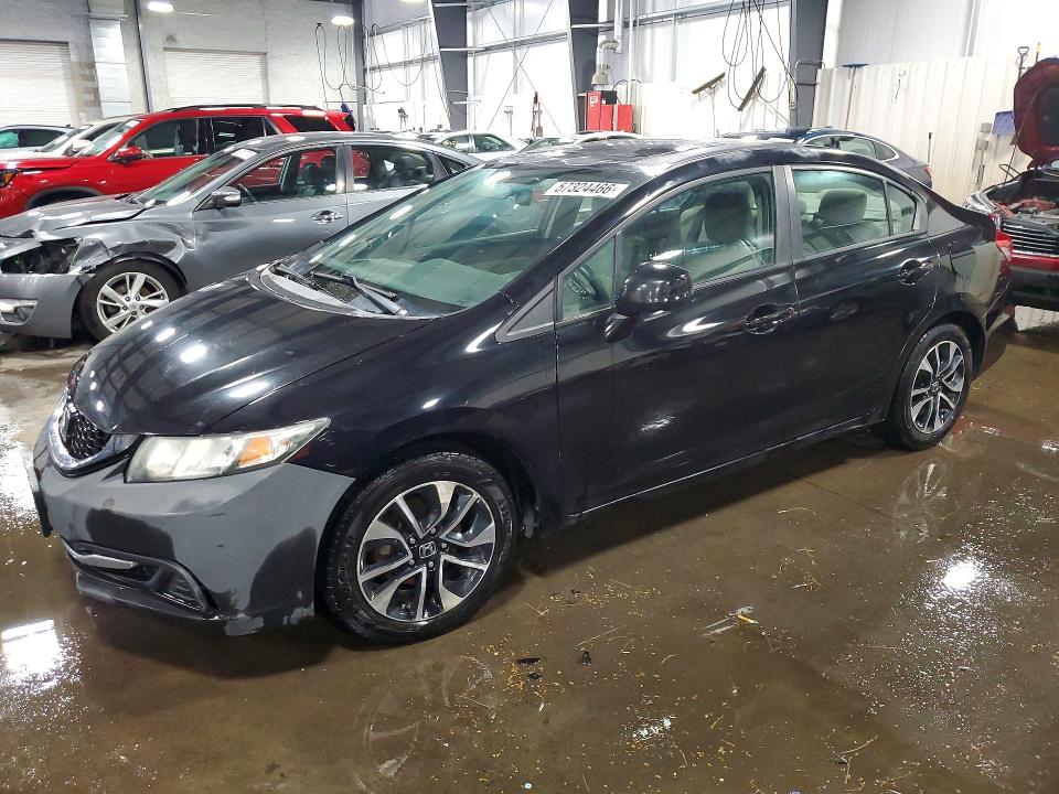 2013 Honda Civic მანქანა იყიდება აუქციონზე, vin: 2HGFB2F89DH543394, აუქციონის ნომერი: 57324466