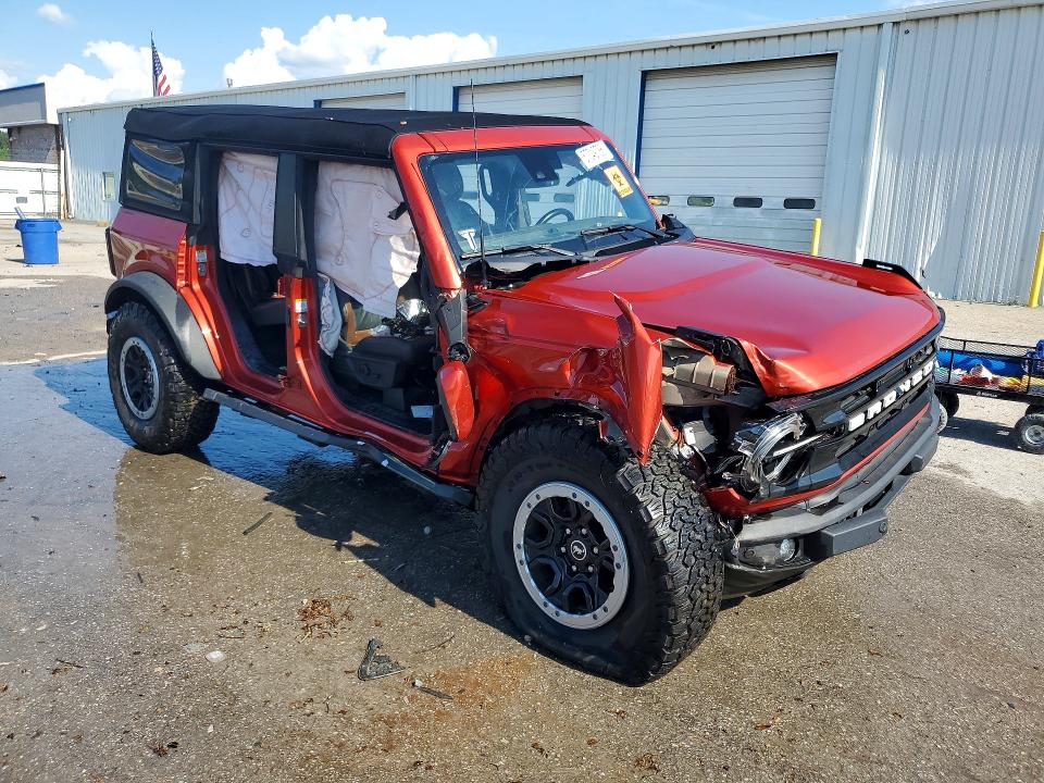 2023 Ford Bronco მანქანა იყიდება აუქციონზე, vin: 1FMEE5DP7PLB20684, აუქციონის ნომერი: 57049786