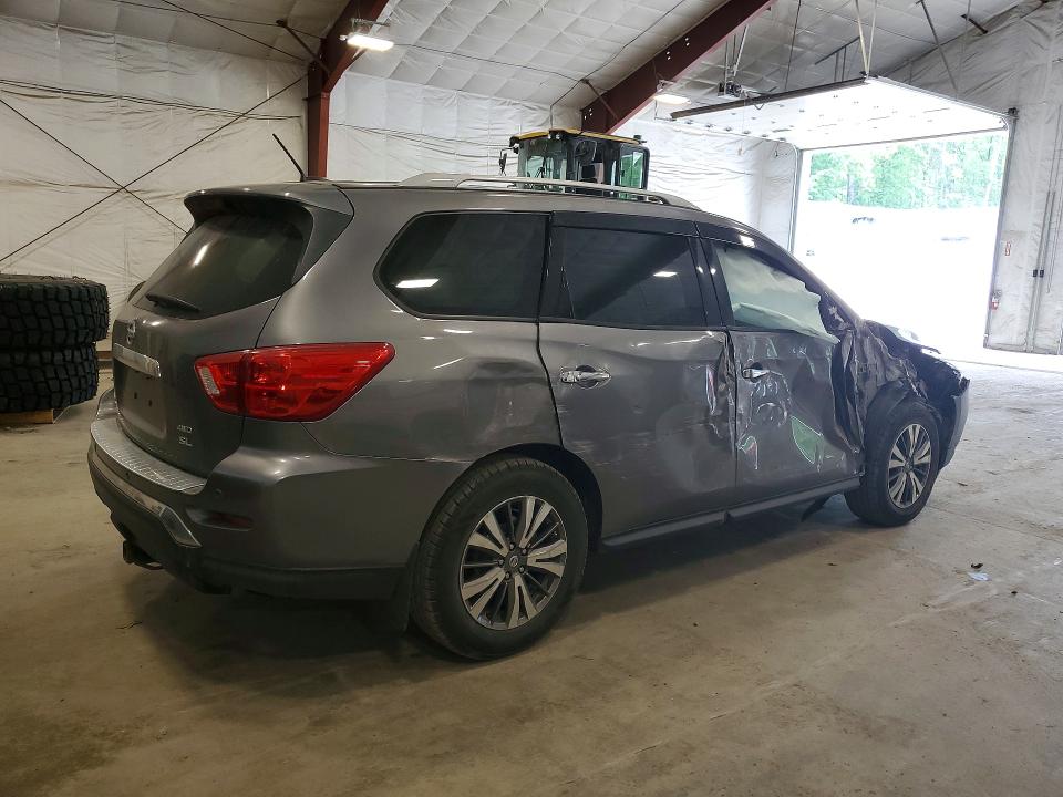 2017 Nissan Pathfinder მანქანა იყიდება აუქციონზე, vin: 5N1DR2MM3HC631458, აუქციონის ნომერი: 56802936