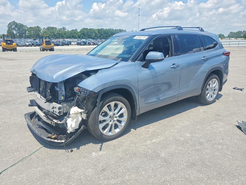2021 Toyota Highlander მანქანა იყიდება აუქციონზე, vin: 5TDDZRBH8MS149001, აუქციონის ნომერი: 58106116