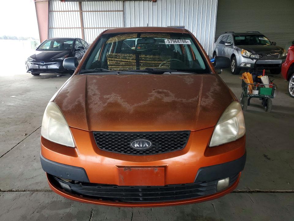 57968786 :رقم المزاد ، KNADE163476207196 vin ، 2007 Kia Rio مزاد بيع